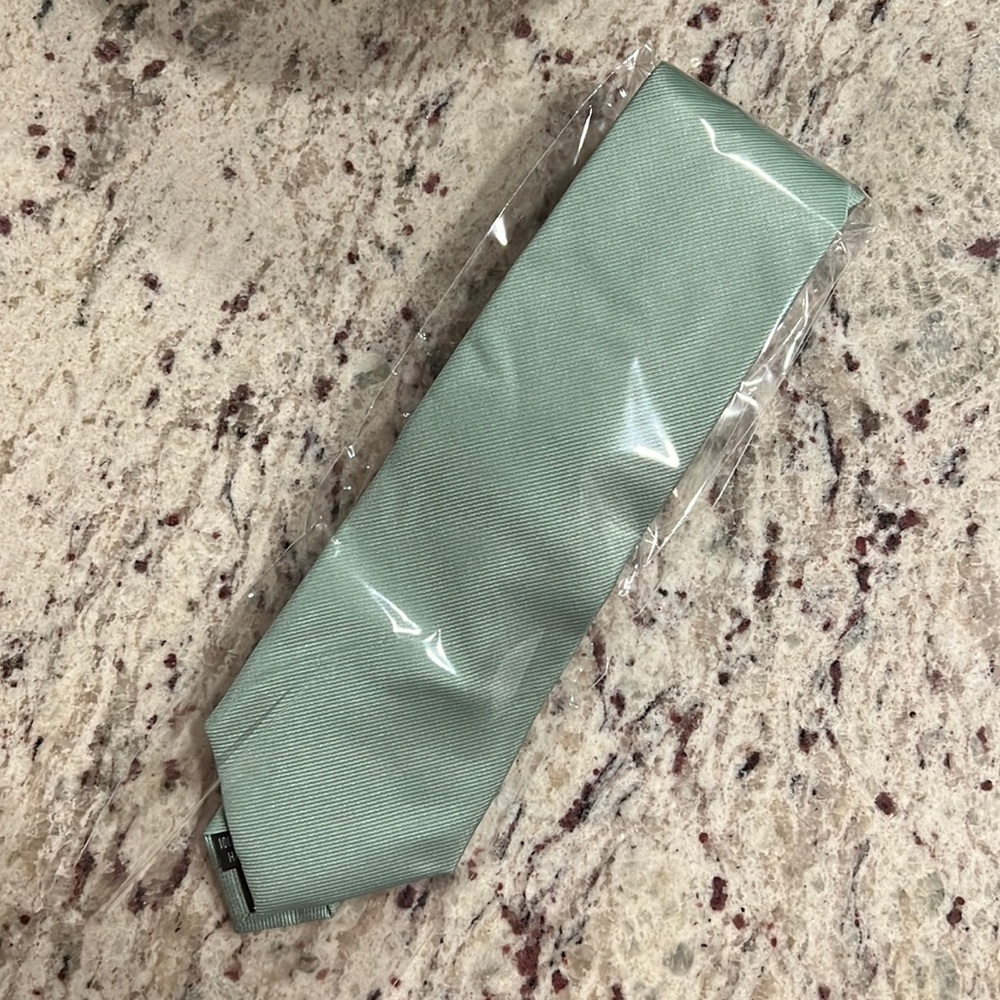 Sage Light Green Tie